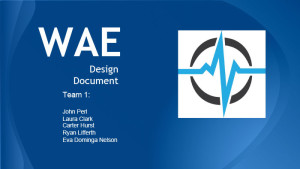 WAE-Design-Documentation